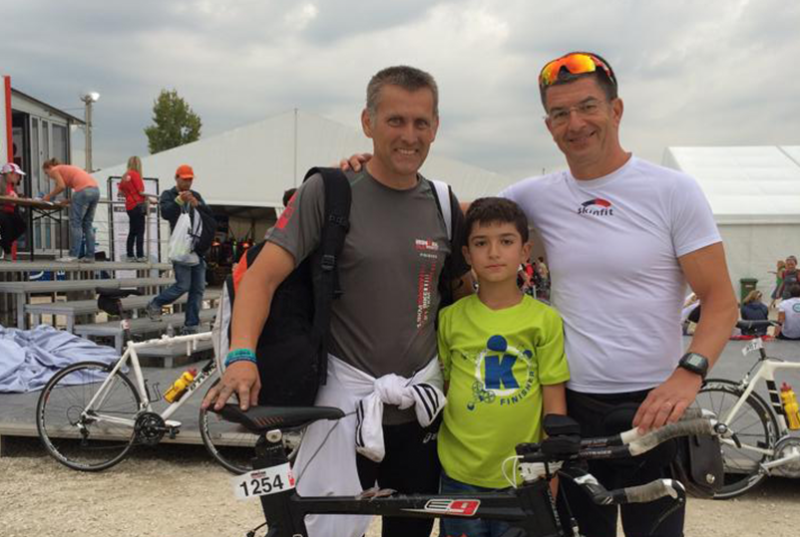 Ironman Budapesta 2014 - Adrian Nanulescu & Peter Klosz