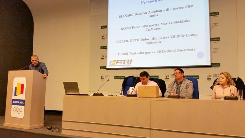 Adunarea Generala a Federatiei Romane de Triatlon - Alegeri - 26 februarie 2016