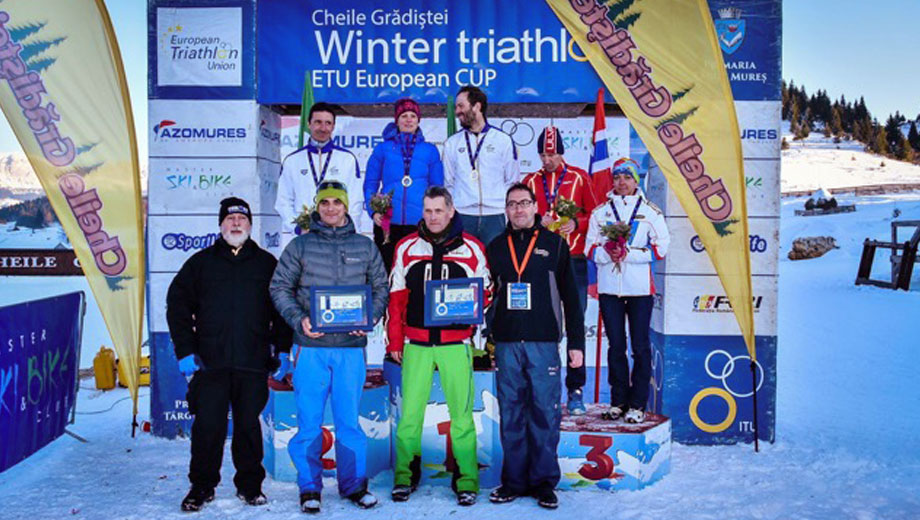 Gradiste ETU WinterTriathlon European Cup - podium pentru Romania!