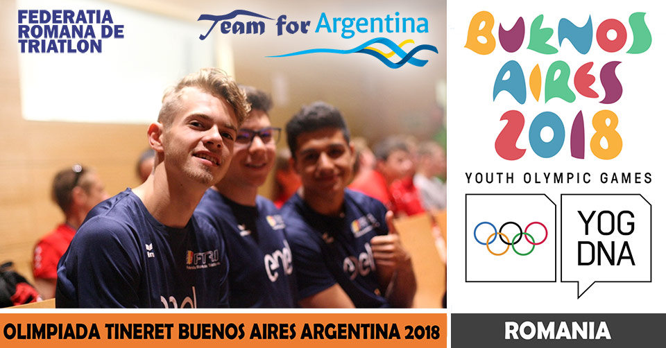 Team for Argentina - program pentru calificare la Youth Olympic Games Buenos Aires 2018