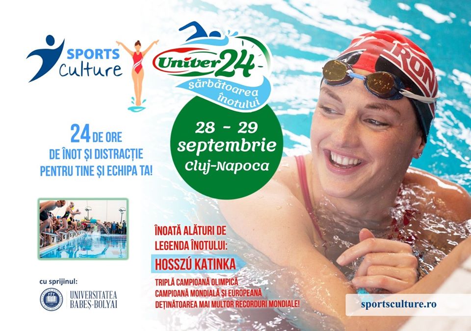 Univer 24 - Sărbătoarea înotului - 28-29 septembrie 2019, Cluj